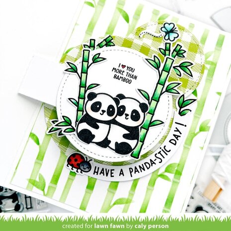 Lawn Fawn Bamboo Stencils (LF3621)