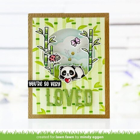 Lawn Fawn Bamboo Stencils (LF3621)
