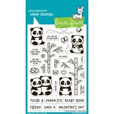 Lawn Fawn I Heart Pandas Clear Stamps (LF3596)