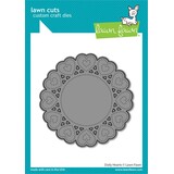 Lawn Fawn Doily Hearts Dies (LF3612)