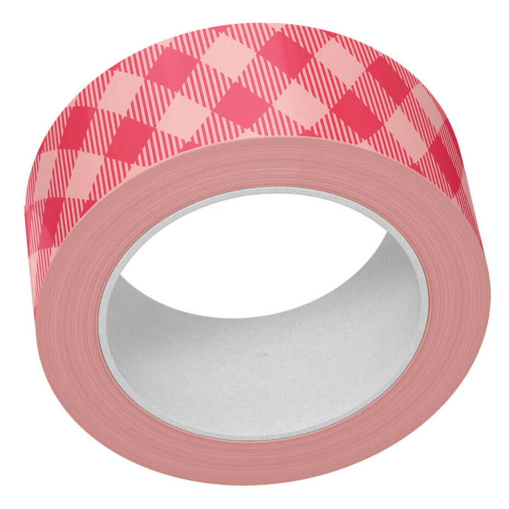 Lawn Fawn Pink Gingham Washi Tape (LF3576)