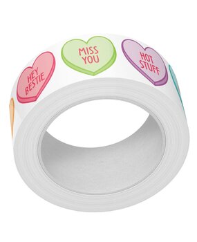 Lawn Fawn Conversation Hearts Washi Tape (LF3577) Lawn Fawn Conversation Hearts Washi Tape (LF3577)