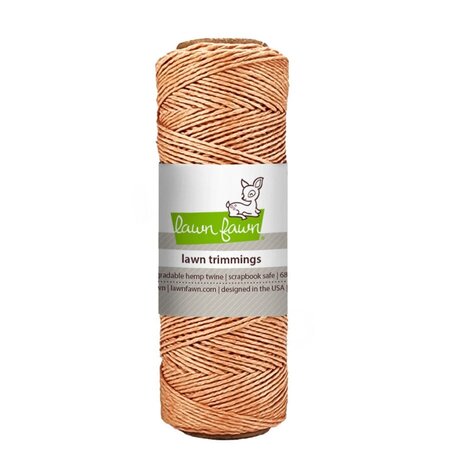 Lawn Fawn Cantaloupe Hemp Twine (LF3580) Lawn Fawn Cantaloupe Hemp Twine (LF3580)