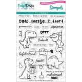 Carlijn Design Stempels Dino Feestje (CDST-0134)