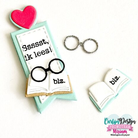 Carlijn Design Snijmallen Boekenlegger & Washi Tape (CDSN-0287) Carlijn Design Snijmallen Boekenlegger & Washi Tape (CDSN-0287)