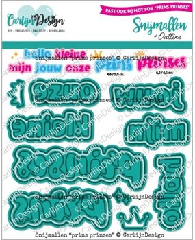 Carlijn Design Snijmallen Prins Prinses (CDSN-0288)