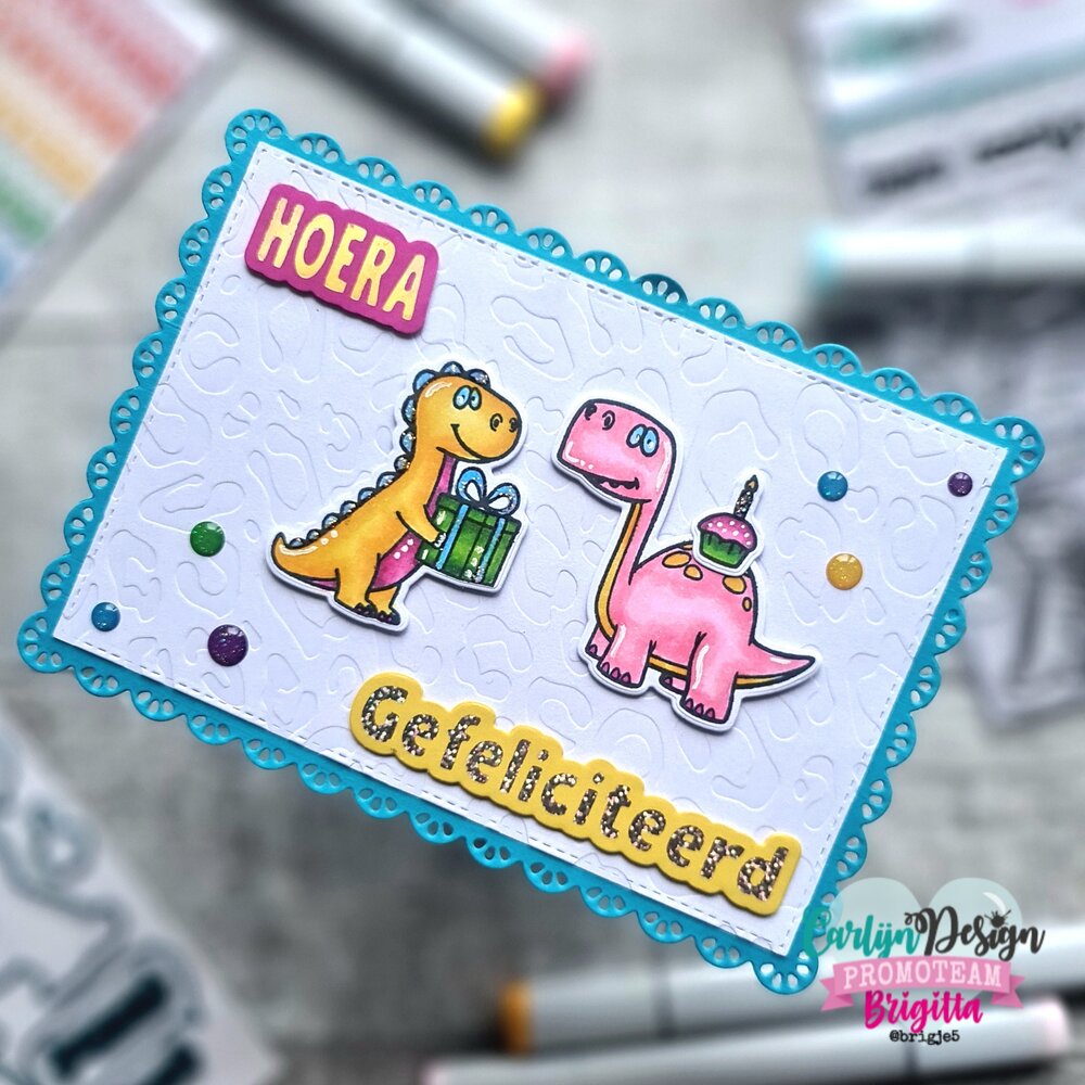 Carlijn Design Glitter Enamel Dots Rainbow (CDED-0003) Carlijn Design Glitter Enamel Dots Rainbow (CDED-0003)