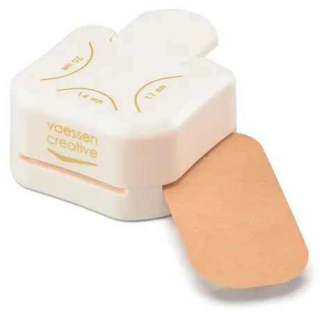 Vaessen Creative 3 in 1 Hoekpons GROOT (2137-063)