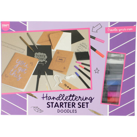 Craft Sensations Doodles Handlettering Set (3208486) Craft Sensations Doodles Handlettering Set (3208486)