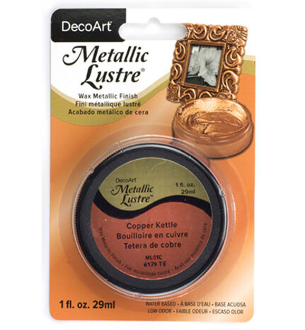 DecoArt Metallic Lustre Copper Kettle (ML01C) DecoArt Metallic Lustre Copper Kettle (ML01C)