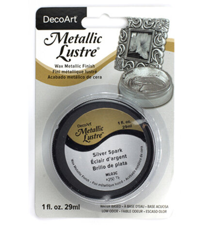 DecoArt Metallic Lustre Silver Spark (ML03C) DecoArt Metallic Lustre Silver Spark (ML03C)
