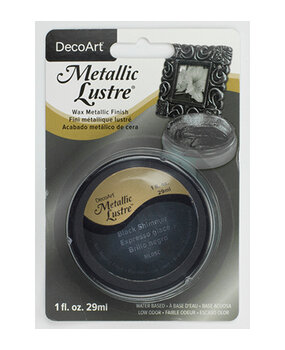 DecoArt Metallic Lustre Black Shimmer (ML05C)