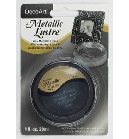 DecoArt Metallic Lustre Black Shimmer (ML05C) DecoArt Metallic Lustre Black Shimmer (ML05C)