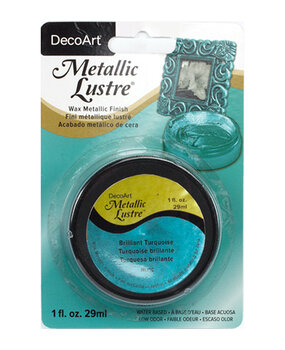 DecoArt Metallic Lustre Brilliant Turquoise (ML11C)