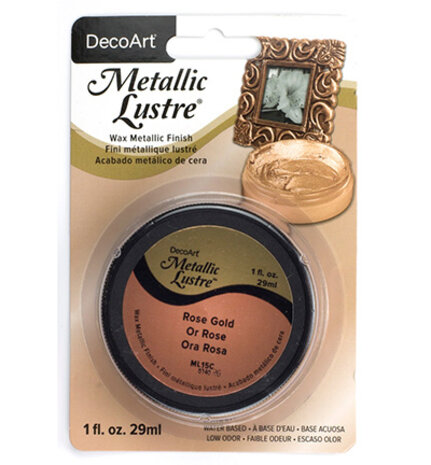 DecoArt Metallic Lustre Rose Gold (ML15C) DecoArt Metallic Lustre Rose Gold (ML15C)