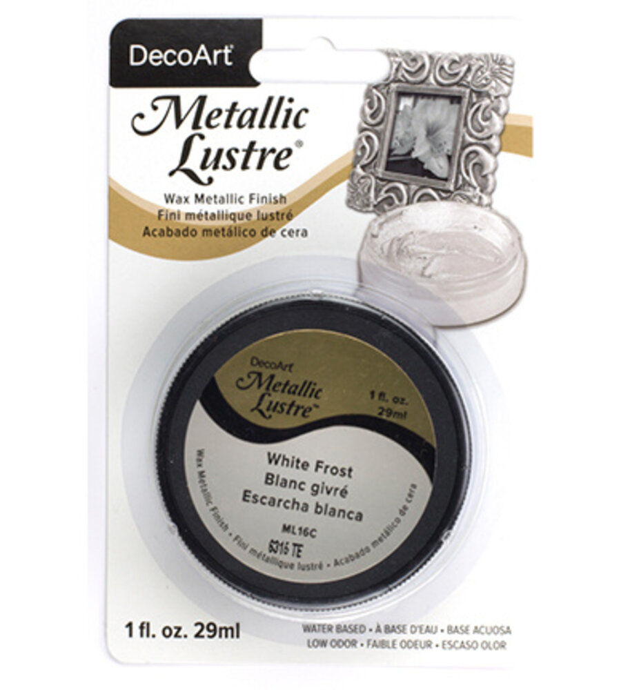 DecoArt Metallic Lustre White Frost (ML16C) DecoArt Metallic Lustre White Frost (ML16C)