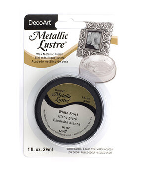 DecoArt Metallic Lustre White Frost (ML16C)