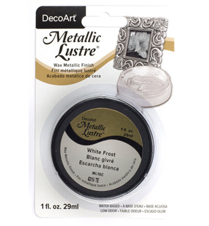 DecoArt Metallic Lustre White Frost (ML16C) DecoArt Metallic Lustre White Frost (ML16C)