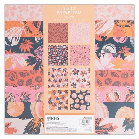 Papermania Melons 12x12 Inch Paper Pad (RHS 101308)