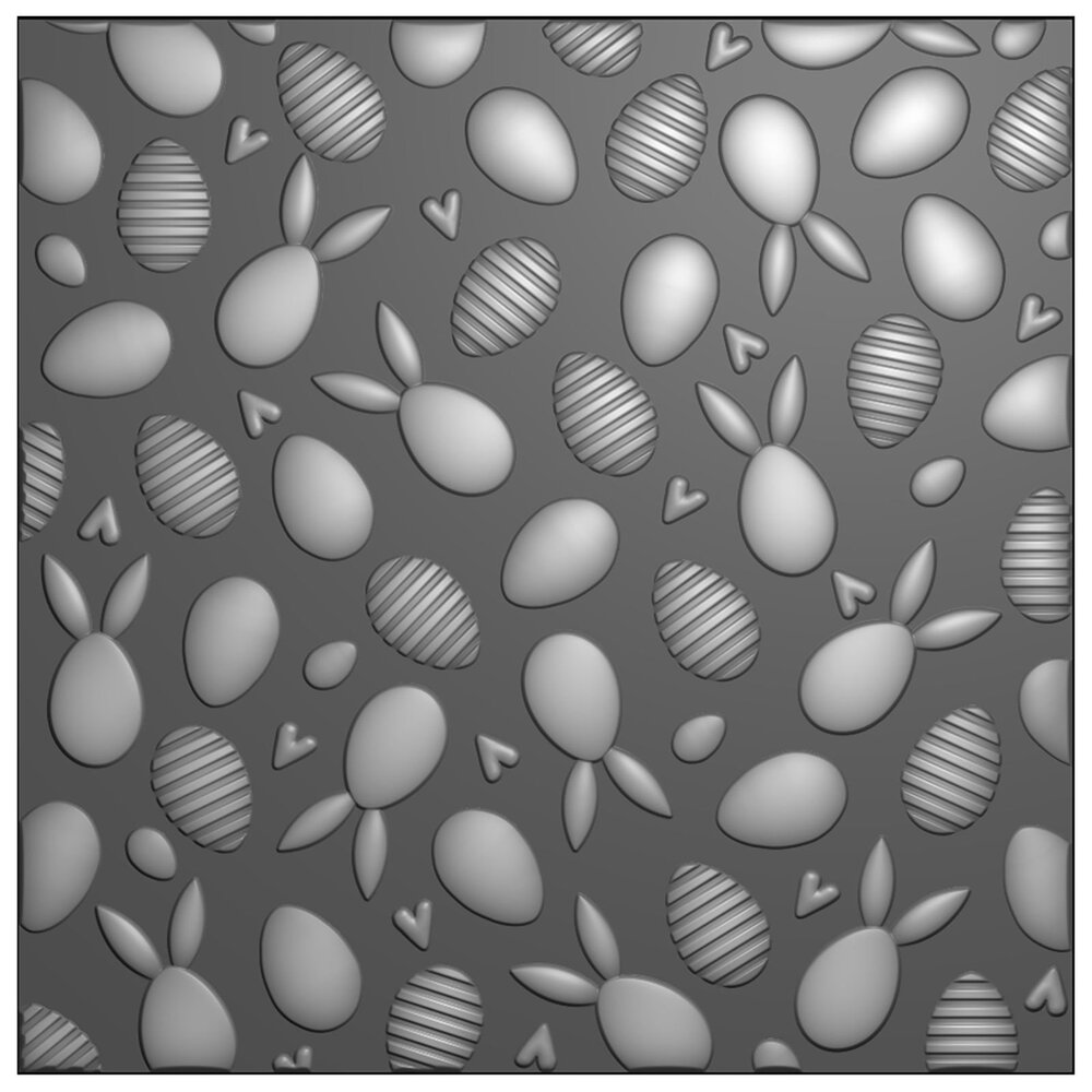 Nellie Snellen 3D Embossing Folder Bunnies And Eggs (EF3D111) Nellie Snellen 3D Embossing Folder Bunnies And Eggs (EF3D111)