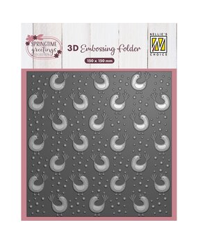 Nellie Snellen 3D Embossing Folder Chicken (EF3D113) Nellie Snellen 3D Embossing Folder Chicken (EF3D113)