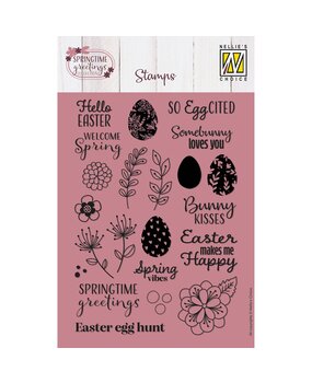 Nellie Snellen Clear Stamps A6 Springtime Greetings (NSCS024) Nellie Snellen Clear Stamps A6 Springtime Greetings (NSCS024)