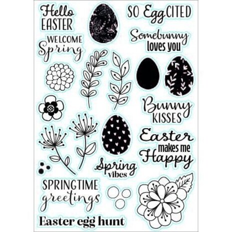 Nellie Snellen Clear Stamps A6 Springtime Greetings (NSCS024) Nellie Snellen Clear Stamps A6 Springtime Greetings (NSCS024)