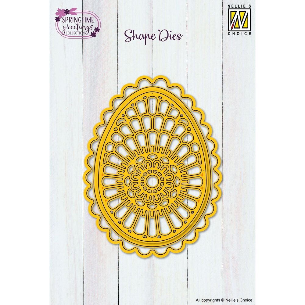 Nellie Snellen Shape Dies Scandinavian Eggs (SD338) Nellie Snellen Shape Dies Scandinavian Eggs (SD338)