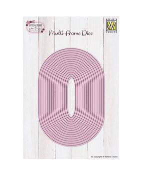Nellie Snellen Multi Frame Dies Ovals (MFD173) Nellie Snellen Multi Frame Dies Ovals (MFD173)