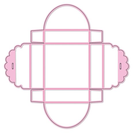 Nellie Snellen Multi Frame Dies Bonbonbox (MFD174) Nellie Snellen Multi Frame Dies Bonbonbox (MFD174)