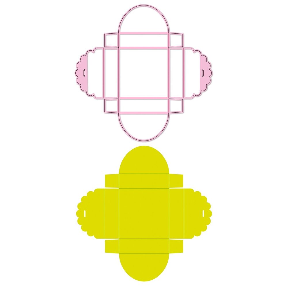 Nellie Snellen Multi Frame Dies Bonbonbox (MFD174) Nellie Snellen Multi Frame Dies Bonbonbox (MFD174)