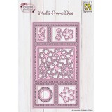 Nellie Snellen Multi Frame Dies Slimline Flowers (MFD176)