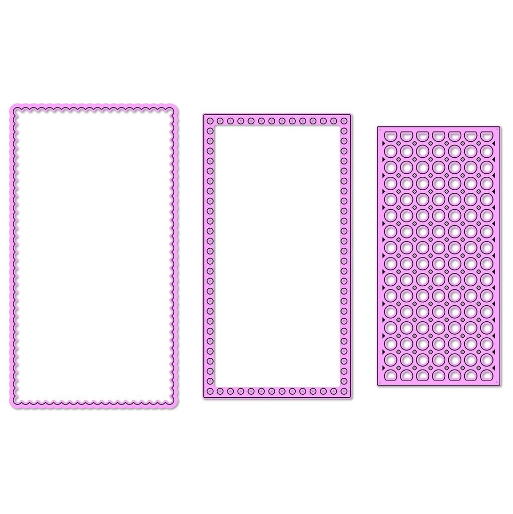 Nellie Snellen Multi Frame Dies Slimline Frames (MFD177) Nellie Snellen Multi Frame Dies Slimline Frames (MFD177)