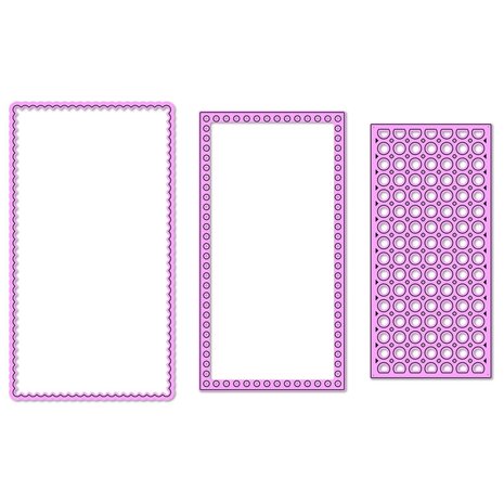 Nellie Snellen Multi Frame Dies Slimline Frames (MFD177) Nellie Snellen Multi Frame Dies Slimline Frames (MFD177)