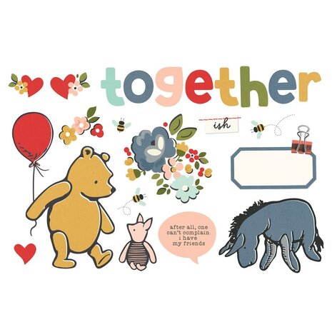 Simple Stories Say Cheese Classic Pooh Simple Pages Pieces (23931)