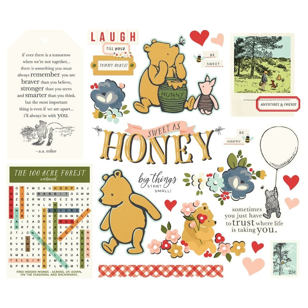 Simple Stories Say Cheese Classic Pooh Big Bits (23925) Simple Stories Say Cheese Classic Pooh Big Bits (23925)