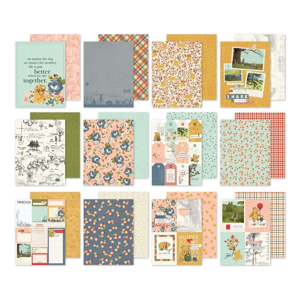 Simple Stories Say Cheese Classic Pooh 6x8 Inch Paper Pad (23915) Simple Stories Say Cheese Classic Pooh 6x8 Inch Paper Pad (23915)