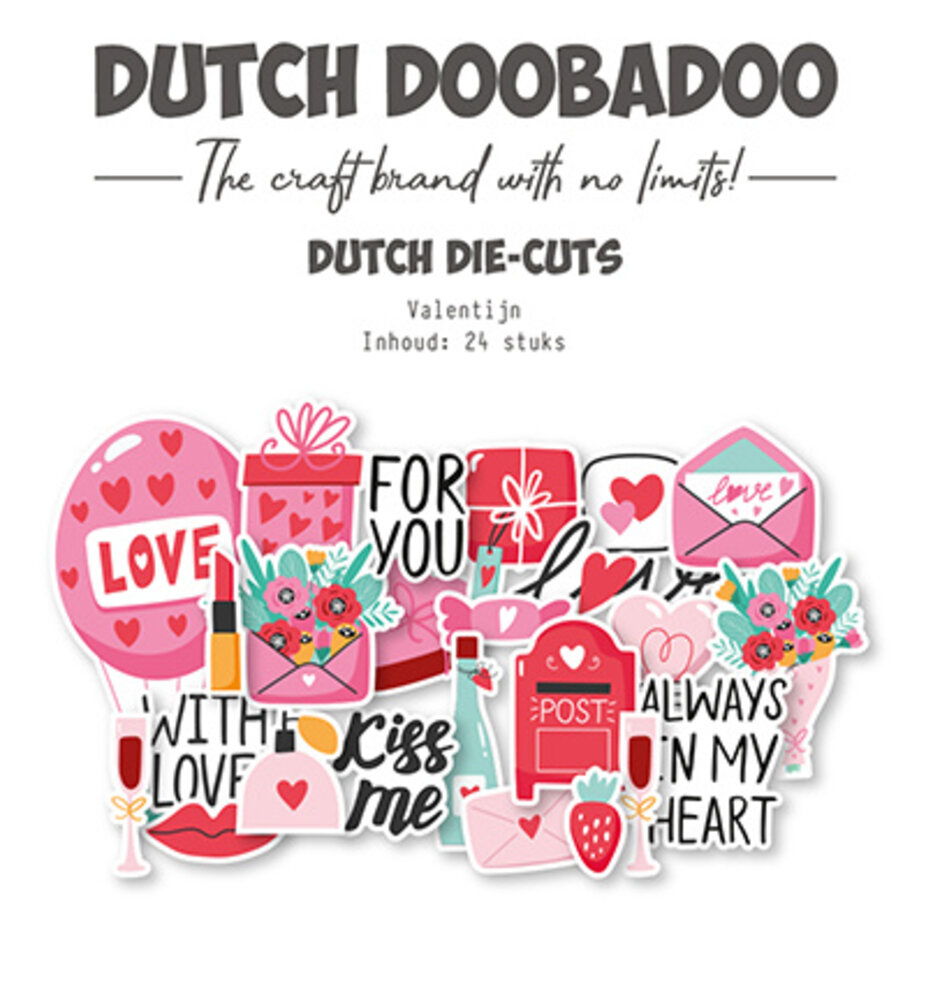 Dutch Doobadoo Dutch Die-Cuts Valentijn (474.007.054) Dutch Doobadoo Dutch Die-Cuts Valentijn (474.007.054)