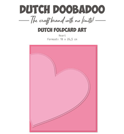 Dutch Doobadoo Dutch Foldcard Art Heart (470.784.361) Dutch Doobadoo Dutch Foldcard Art Heart (470.784.361)