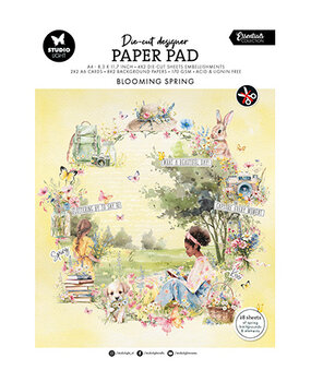 Studio Light Essentials Blooming Spring A4 Die-Cut Paper Pad (SL-ES-DCPP272) Studio Light Essentials Blooming Spring A4 Die-Cut Paper Pad (SL-ES-DCPP272)