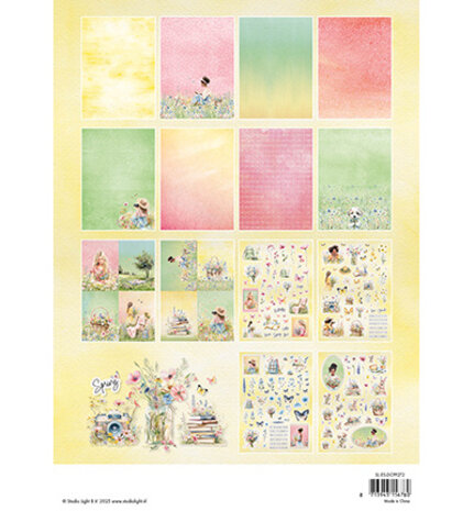 Studio Light Essentials Blooming Spring A4 Die-Cut Paper Pad (SL-ES-DCPP272) Studio Light Essentials Blooming Spring A4 Die-Cut Paper Pad (SL-ES-DCPP272)
