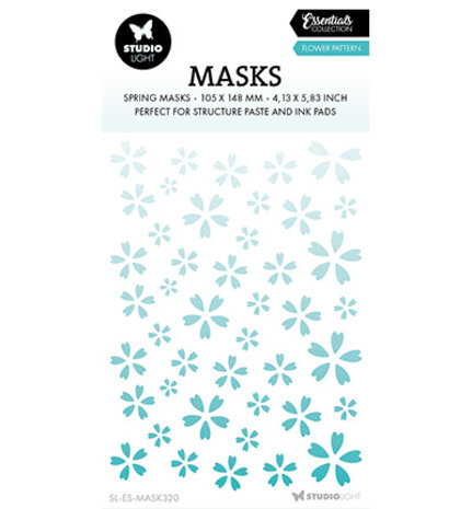 Studio Light Essentials Flowers Background Masking Stencil (SL-ES-MASK320)