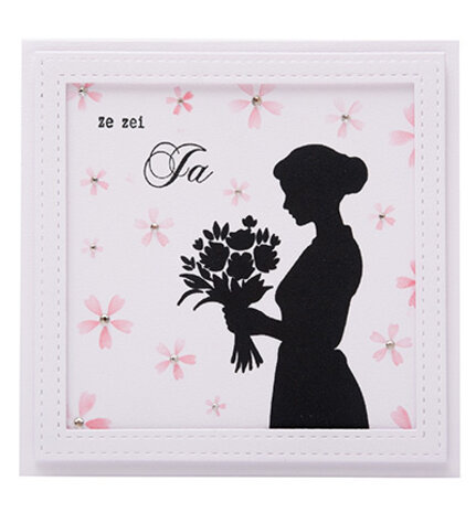 Studio Light Essentials Flowers Background Masking Stencil (SL-ES-MASK320)