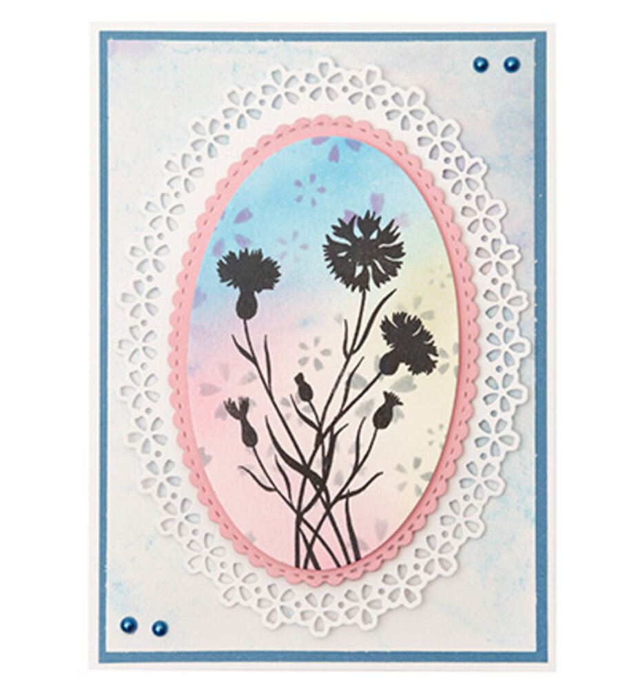 Studio Light Essentials Clear Stamps Cornflowers (SL-ES-STAMP783)