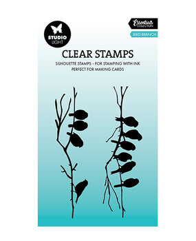 Studio Light Essentials Clear Stamps Bird Branch (SL-ES-STAMP785) Studio Light Essentials Clear Stamps Bird Branch (SL-ES-STAMP785)
