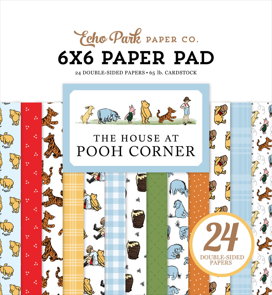 Echo Park The House At Pooh Corner 6x6 Inch Paper Pad (HPC420023) Echo Park The House At Pooh Corner 6x6 Inch Paper Pad (HPC420023)