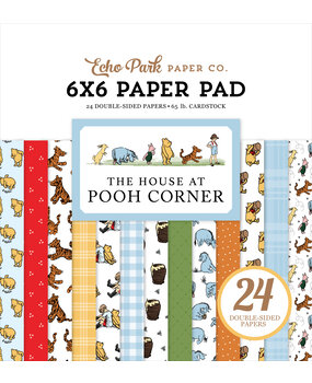Echo Park The House At Pooh Corner 6x6 Inch Paper Pad (HPC420023) Echo Park The House At Pooh Corner 6x6 Inch Paper Pad (HPC420023)