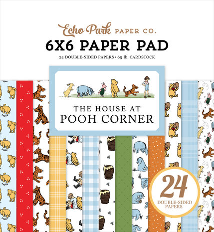 Echo Park The House At Pooh Corner 6x6 Inch Paper Pad (HPC420023) Echo Park The House At Pooh Corner 6x6 Inch Paper Pad (HPC420023)