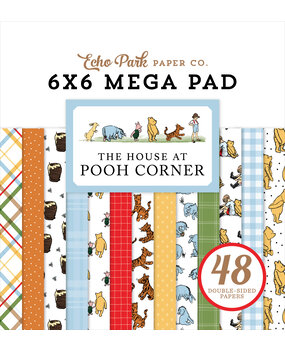 Echo Park The House At Pooh Corner 6X6 Inch Mega Pad (HPC420031) Echo Park The House At Pooh Corner 6X6 Inch Mega Pad (HPC420031)