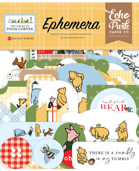 Echo Park The House At Pooh Corner Ephemera (HPC420024) Echo Park The House At Pooh Corner Ephemera (HPC420024)